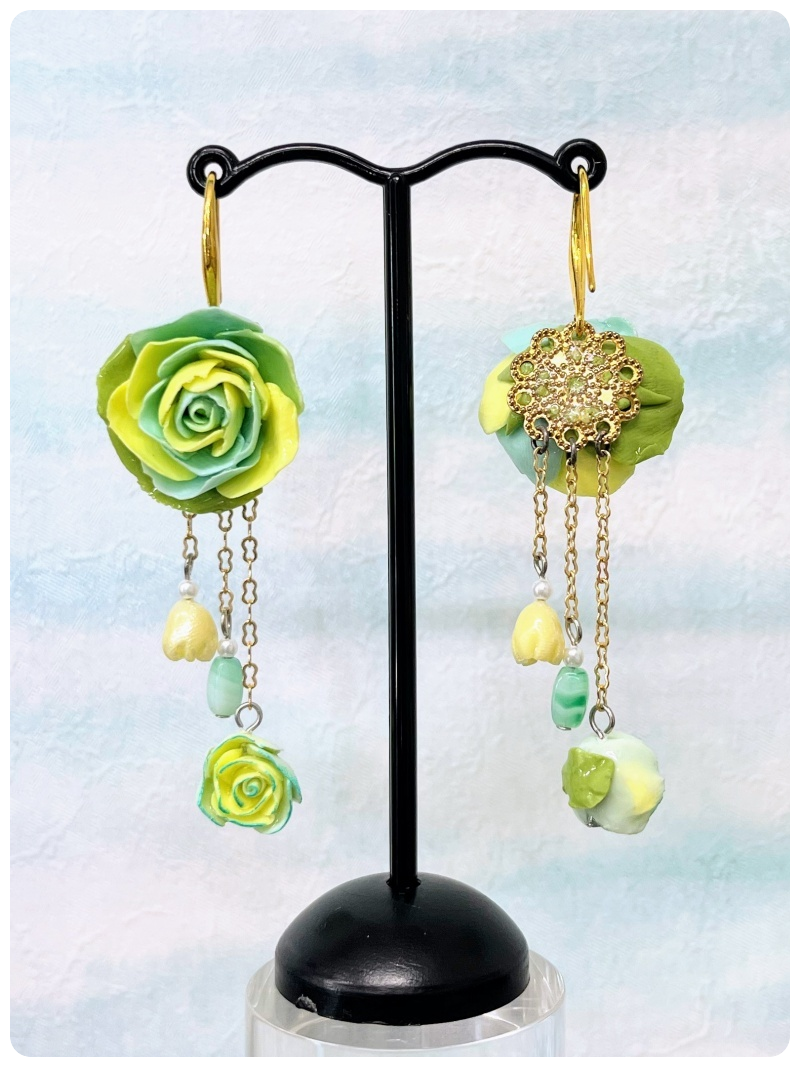 アイスグリーンのバラ