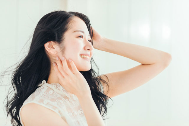 鴻巣の宝石シャワーが生むマイナスイオンの微粒子